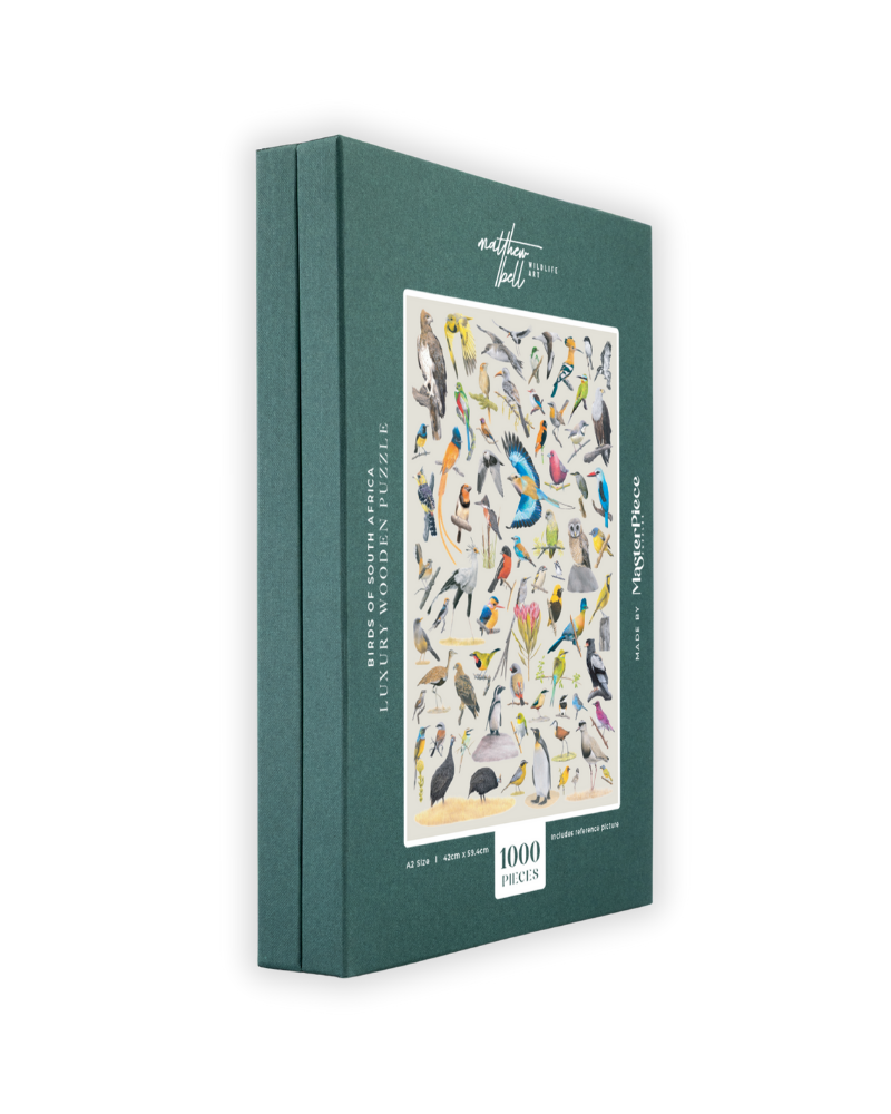 Birds of South Africa luxury wooden jigsaw puzzle
