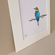 European Bee Eater South African bird artwork