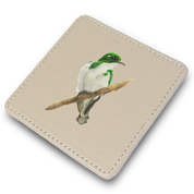 Klaas's Cuckoo Leather Coaster