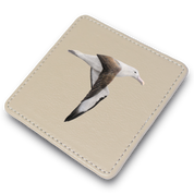 Northern Royal Albatross Leather Coaster