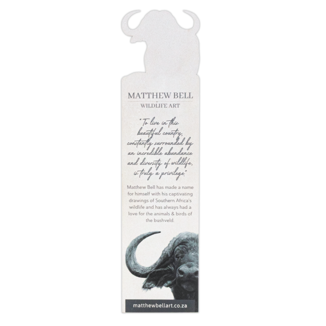 Buffalo Wooden Bookmark
