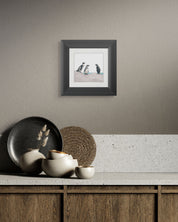 African Penguins - Framed
