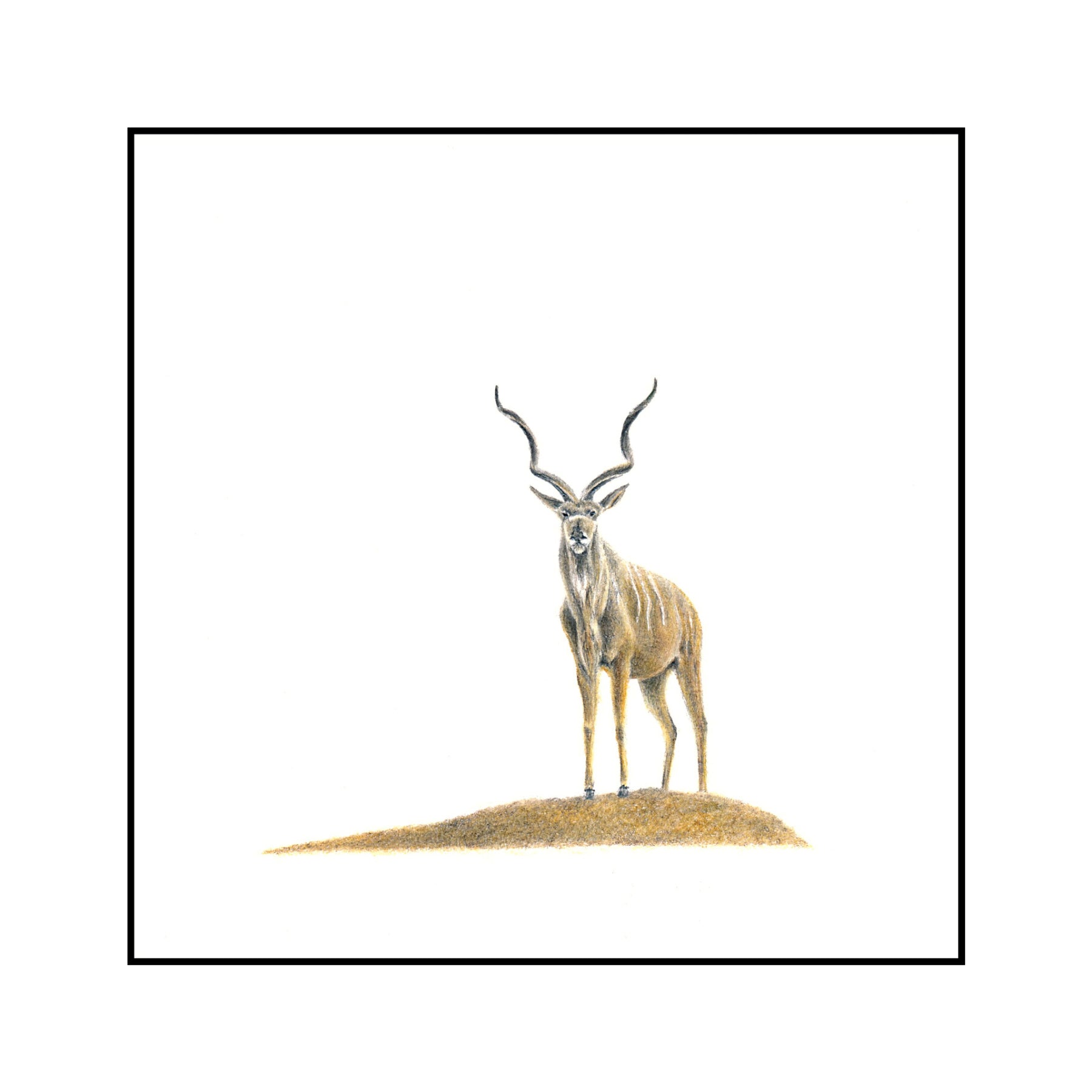 Kudu Bull Miniature Original (ORMINS1-3/10)