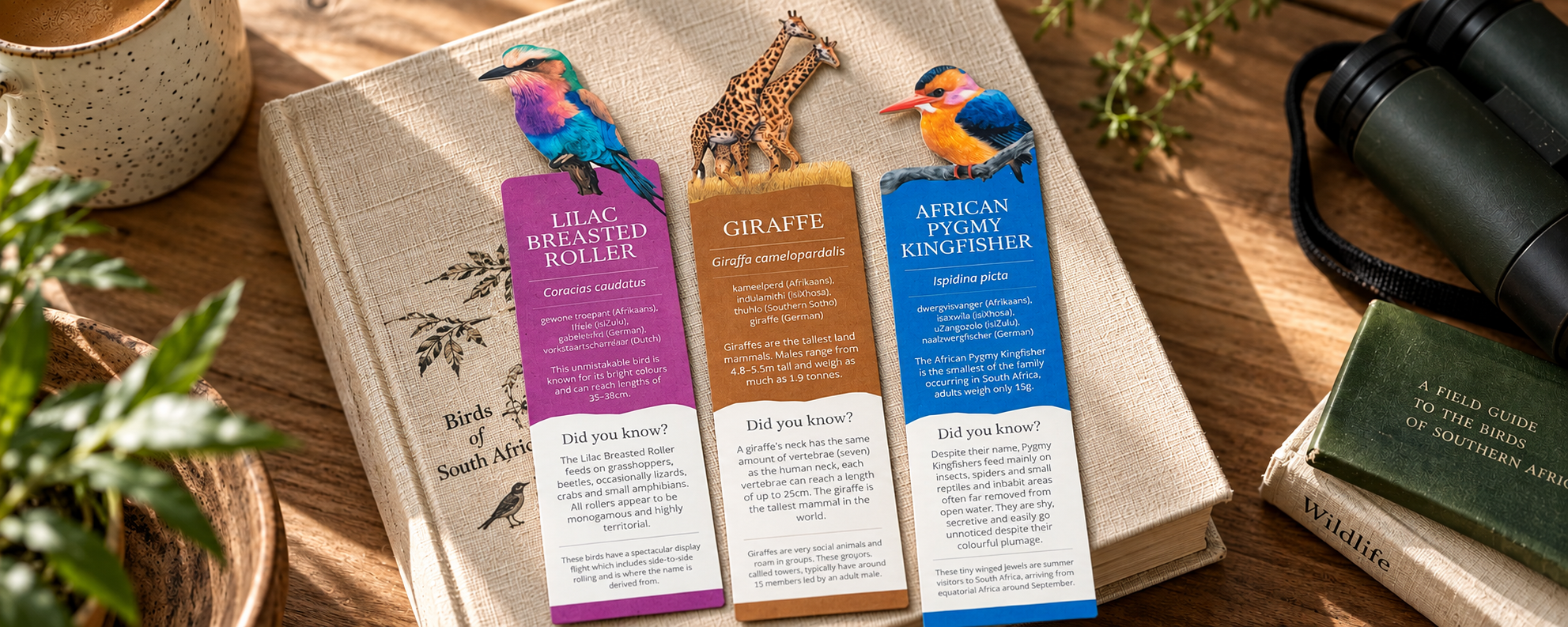 Wooden Bookmarks