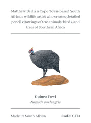 Guinea Fowl Magnet - GFL1