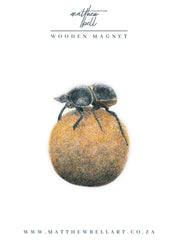 Dung Beetle Magnet - DB3