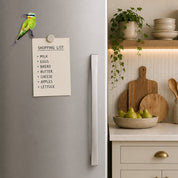 Blue-cheeked Bee-eater fridge magnet highlighting Matthew Bell's detailed bird drawing