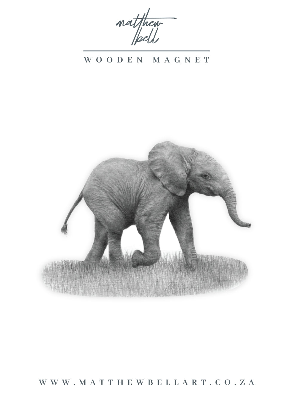 Elephant Baby Magnet - E14