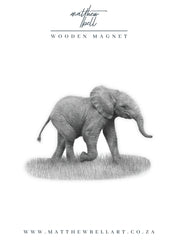 Elephant Baby Magnet - E14