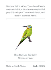 Blue Cheeked Bee Eaters Magnet - BCBE
