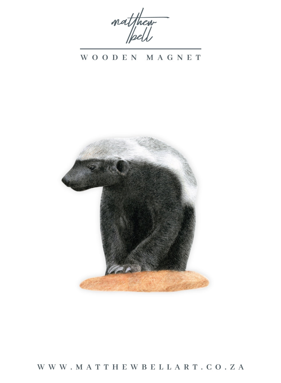 Honey Badger Magnet - HB