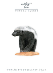 Honey Badger Magnet - HB