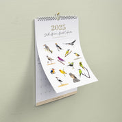 2025 Animal Wildlife hanging year wall calendar - local birds of South Africa