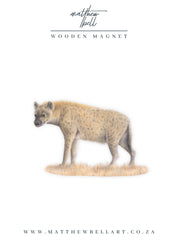Spotted Hyena Magnet - HYN