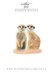 Meerkat Magnet - MRK2