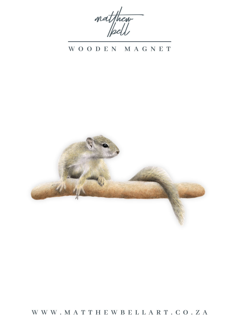 Tree Squirrel Magnet - TSQ