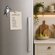 Pied Kingfisher fridge magnet displaying Matthew Bell's original bird artwork