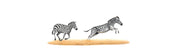 Zebras Panorama