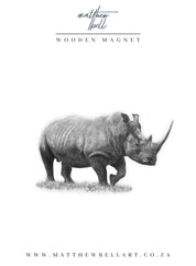 White Rhino Magnet - WR2