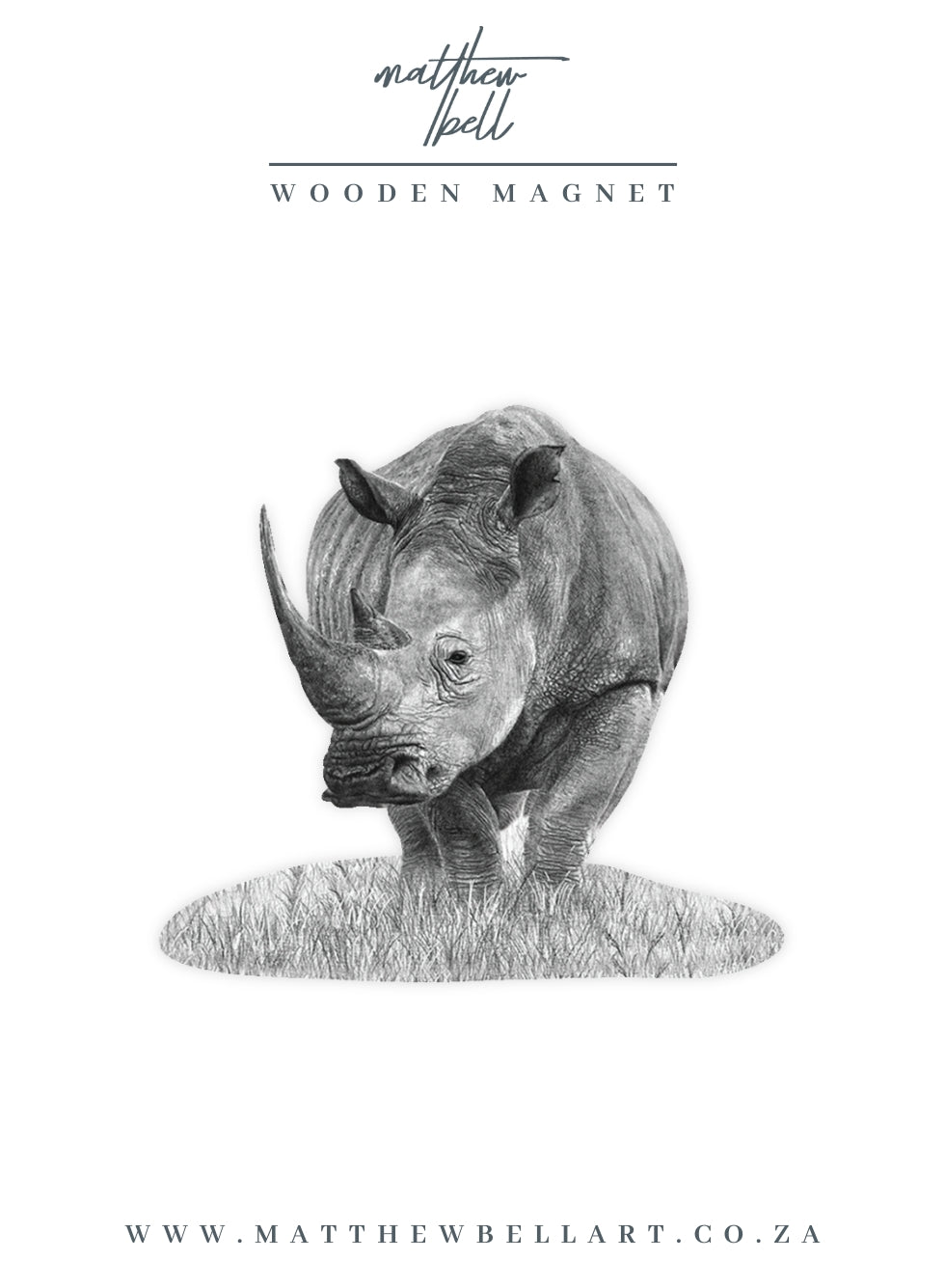 White Rhino Magnet - WR3