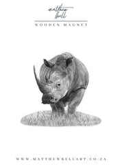 White Rhino Magnet - WR3