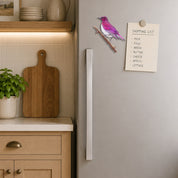 Violet-backed Starling fridge magnet bringing this colourful bird to life with Matthew Bell's artwork