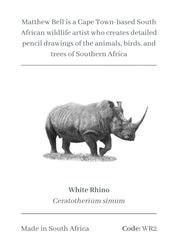 White Rhino Magnet - WR2