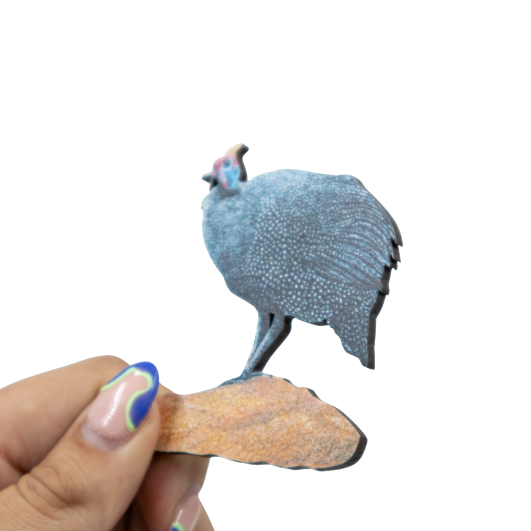 Guinea Fowl Magnet - GFL1