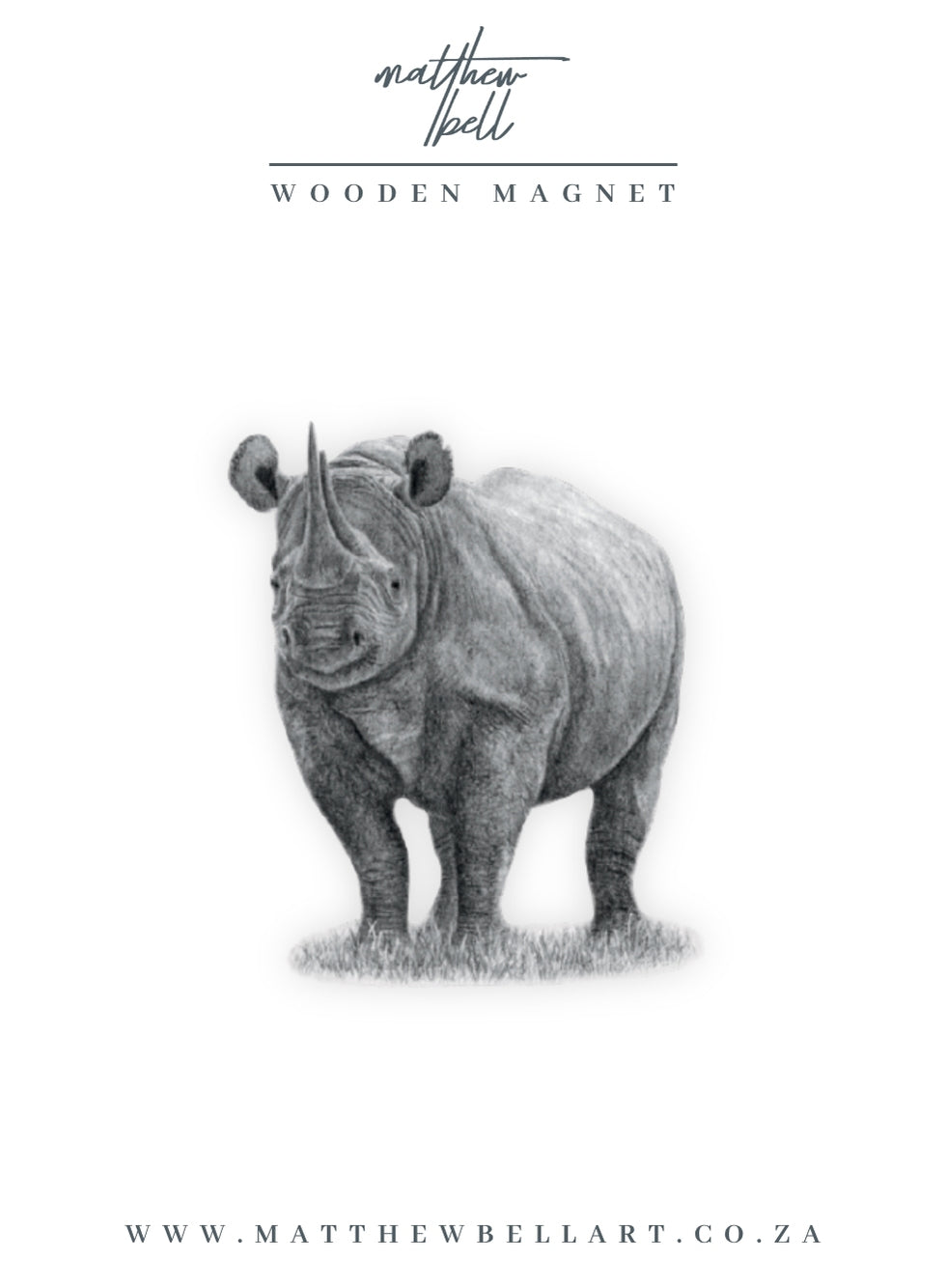 Black Rhino Magnet - BR3