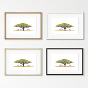 Acacia Tree and Gemsbok - AT2