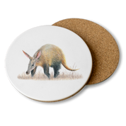 Aardvark Wooden Coaster - AV1