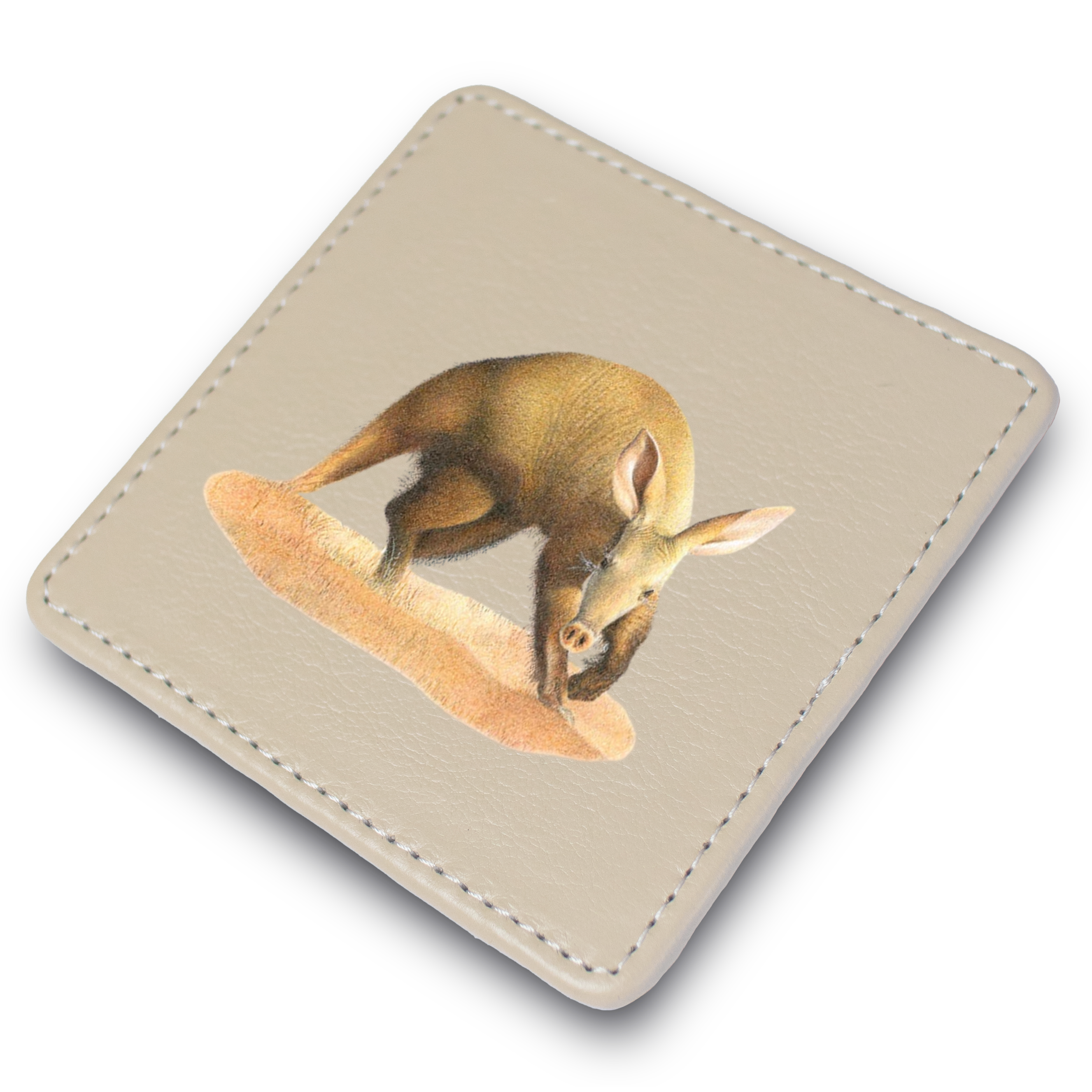 Aardvark Leather Coaster