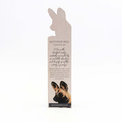 African Wild Dog Wooden Bookmark