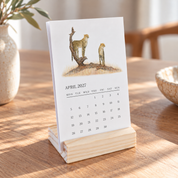2027 South African Wildlife Mini Desk Calendar