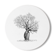 Baobab Tree Wooden Coaster - BAO5