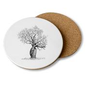 Baobab Tree Wooden Coaster - BAO5