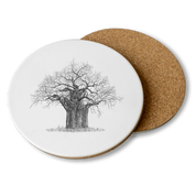 Baobab Tree Wooden Coaster - BAO7