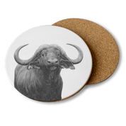 Buffalo Bull Wooden Coaster - BFL1