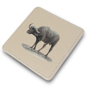 Buffalo Leather Coaster