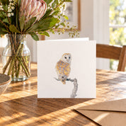 Barn Owl Greeting Card - BO