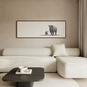 Black Rhino Panorama