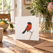 Crimson Breasted Shrike Greeting Card - CBS