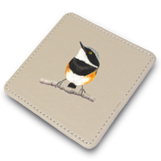 Cape Batis Leather Coaster