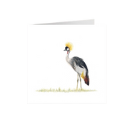 Crowned Crane Greeting Card - CC