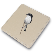 Common Fiscal Leather Coaster