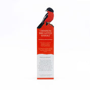 Crimson Breasted Shrike Wooden Bookmark