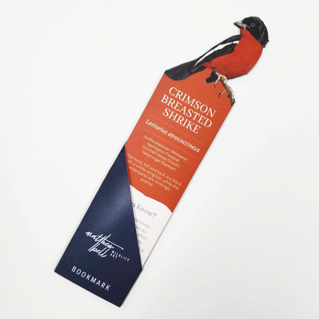 South African Birds premium quality wooden bookmark