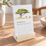 2027 South African Wildlife Mini Desk Calendar