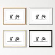 Elephant Pair - E13