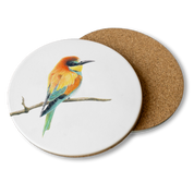 European Bee Eater Wooden Coaster - EBE1